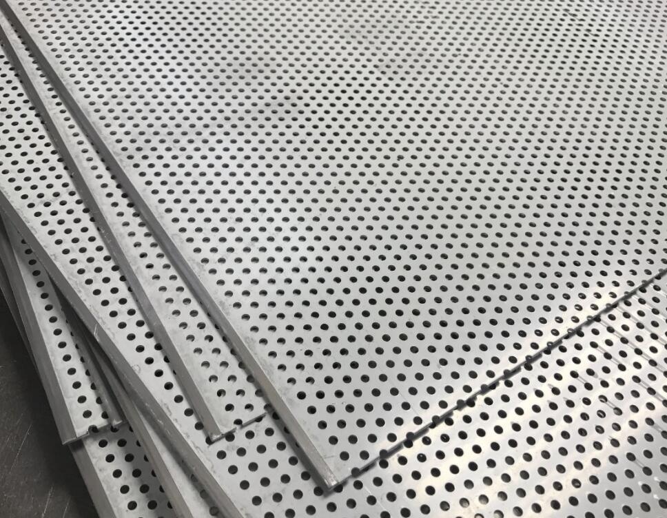 Bilaida 2-Pack Stainless Steel Perforated Sheet (SUS304) - 16"x12.6", 0.028" Thick, 0.28" Holes