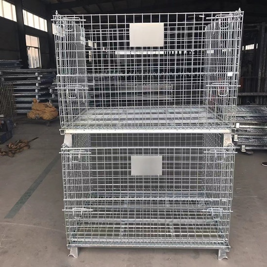 Lockable Mesh Storage Cages for Industrial Storage BMP