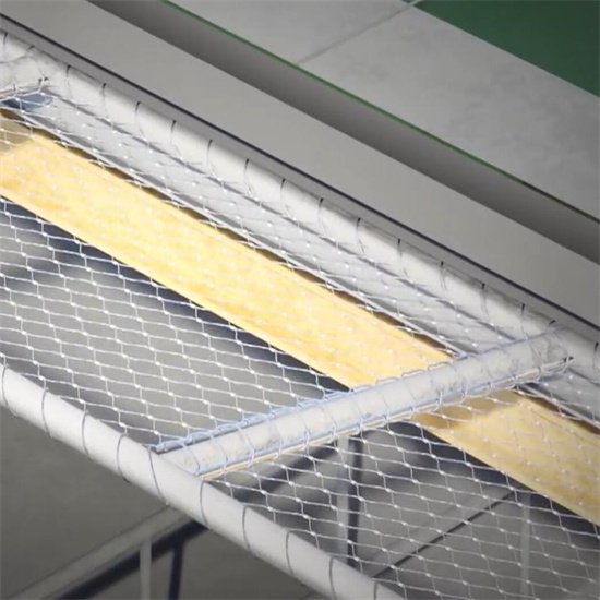 Helideck Mesh - Safety Net for Offshore Helicopter Landing Decks