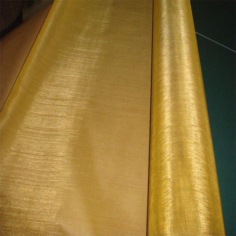 Brass Wire Mesh for Filtration, Sieving, and Decoration