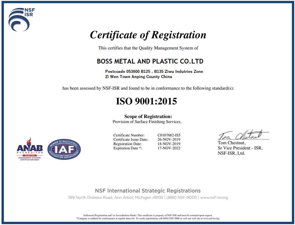 ISO9001-2005 CERTIFICATE