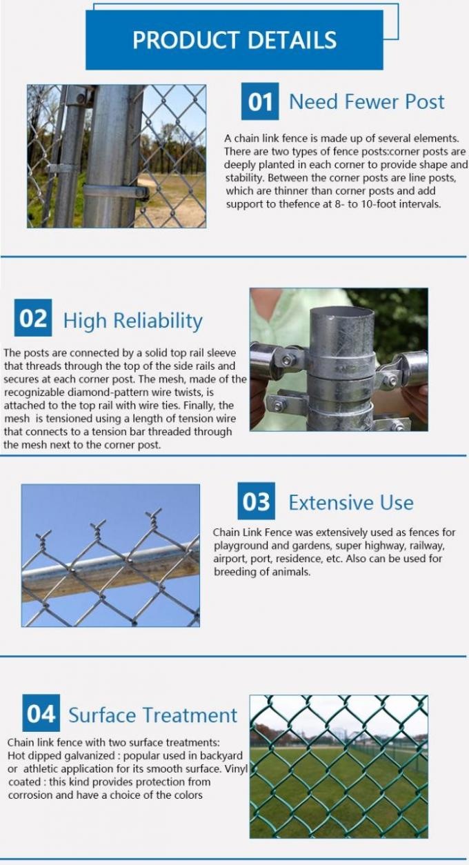 heavy duty chain link fence