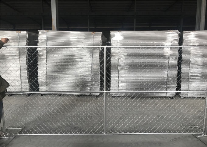 Chain Link Construction Site Fencing