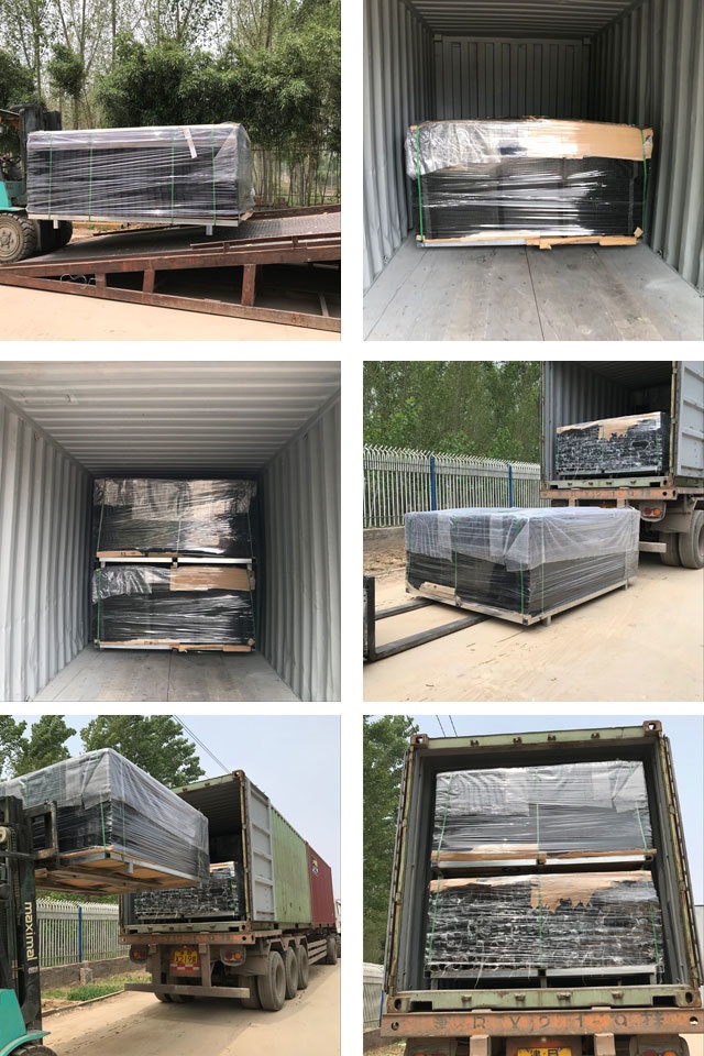 358 mesh container loading