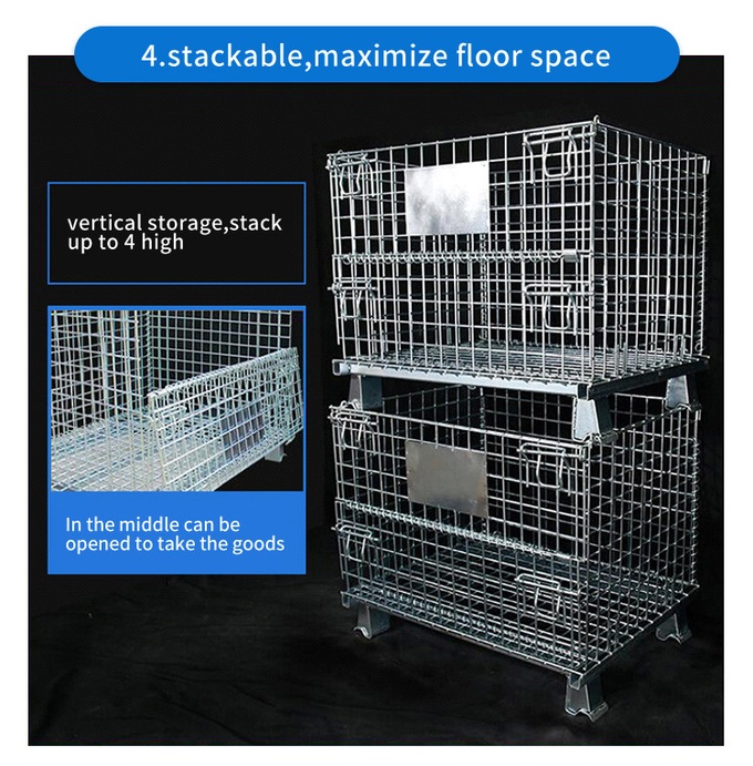 wire mesh storage containers for sale