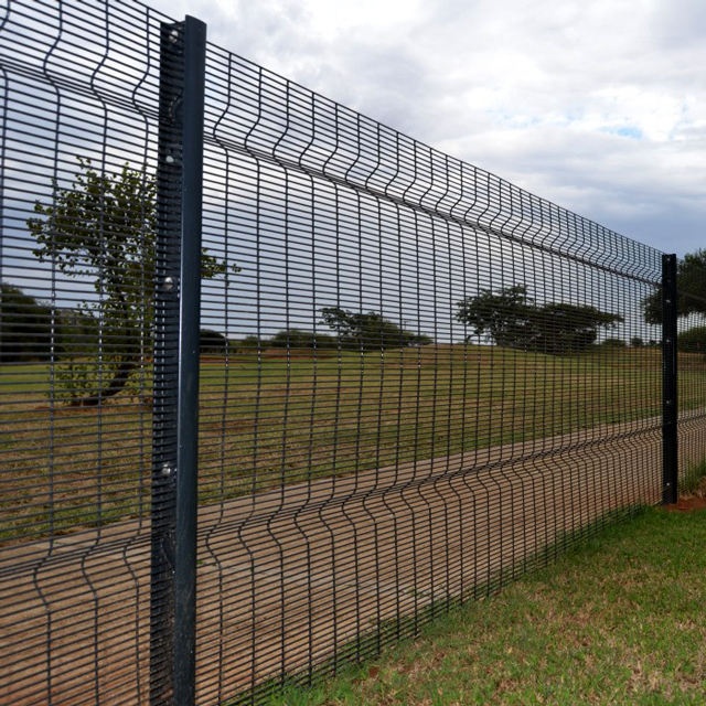 Wholesale 358 Welded Wire Mesh Galvanized Anti Climb Fence for Prison