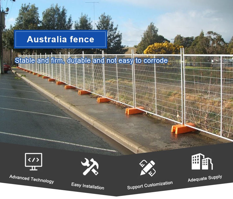 temporary fencing Australian standards