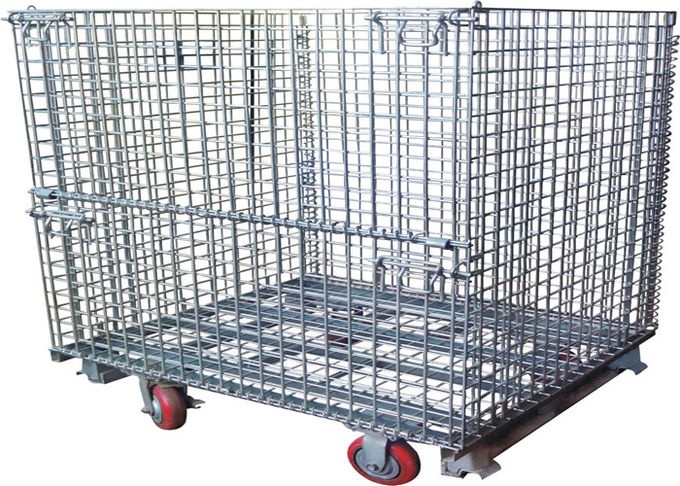 wire mesh container with lid 2