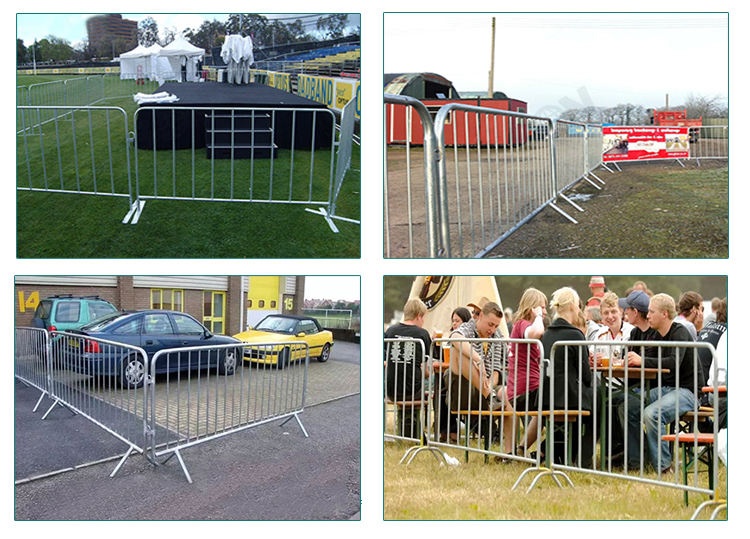 Factory cheap concert metal crowd control barrier for sale