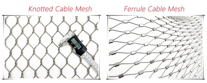 Flexible stainless steel cable mesh 0