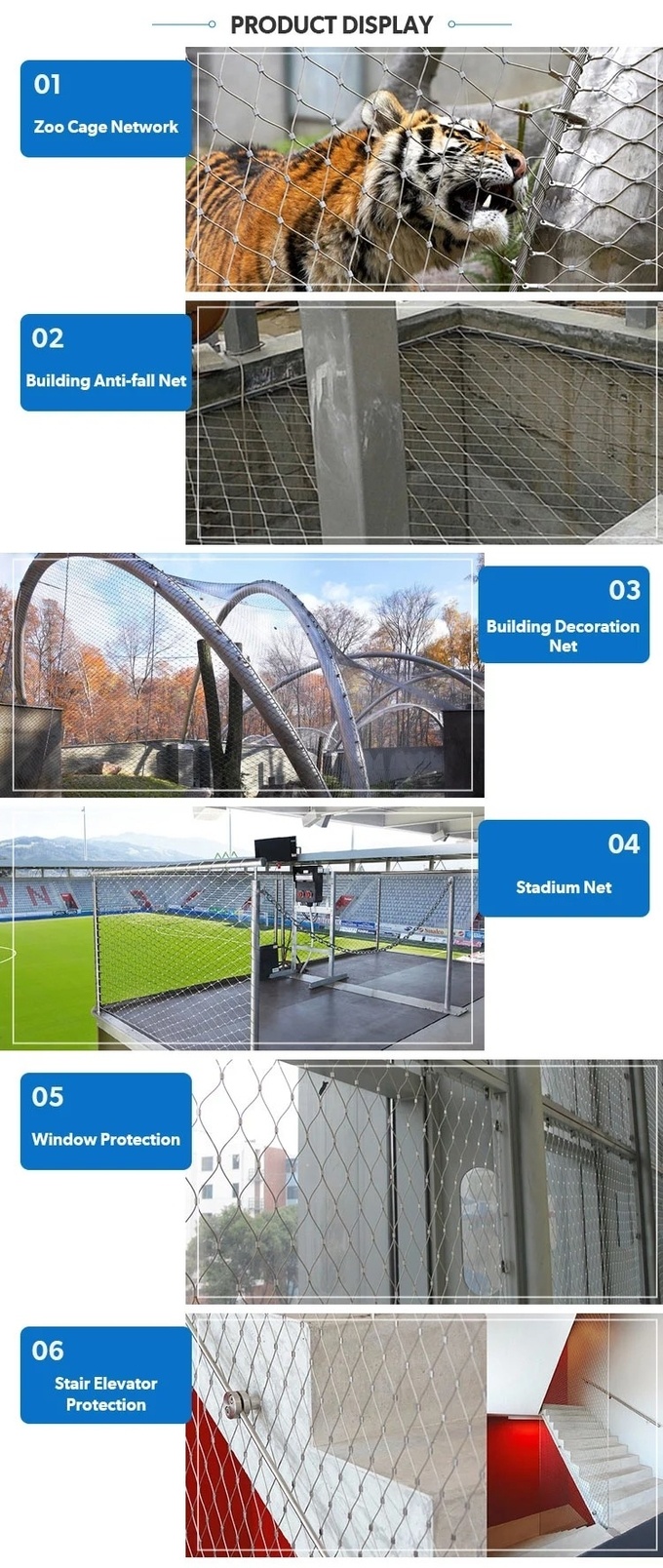 Stainless steel net mesh 2