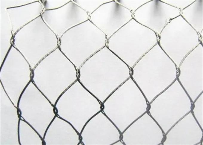 Stainless steel ferrule rope mesh