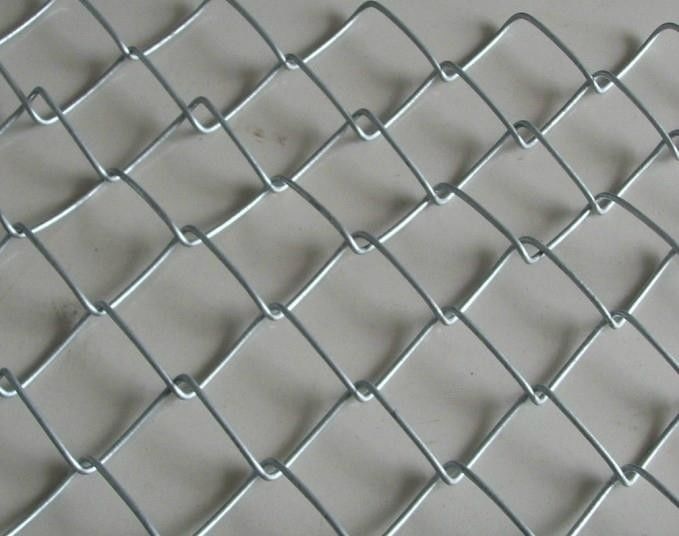 2.5mm/1.5mm 50X50mm PVC Coated Chain Link Fence Wire Mesh Fence 3