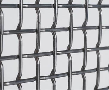 Stainless steel crimped wire mesh