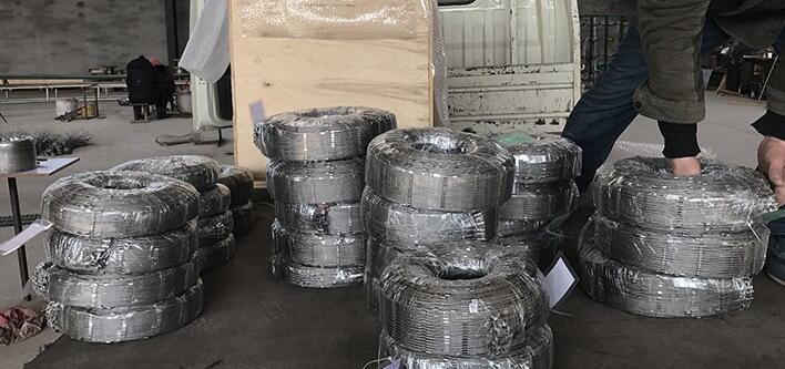 flexible stainless steel rope mesh packing