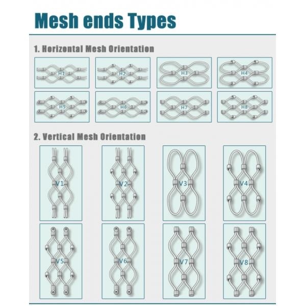 stainless steel woven wire rope mesh