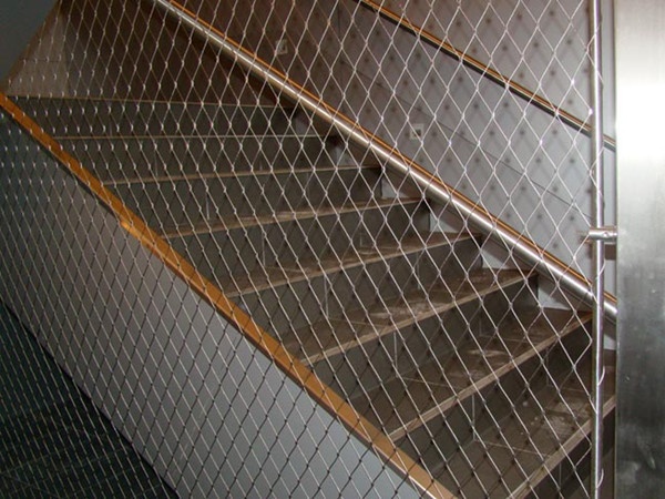 decorative metal stair railings/stainless steel staircase mesh