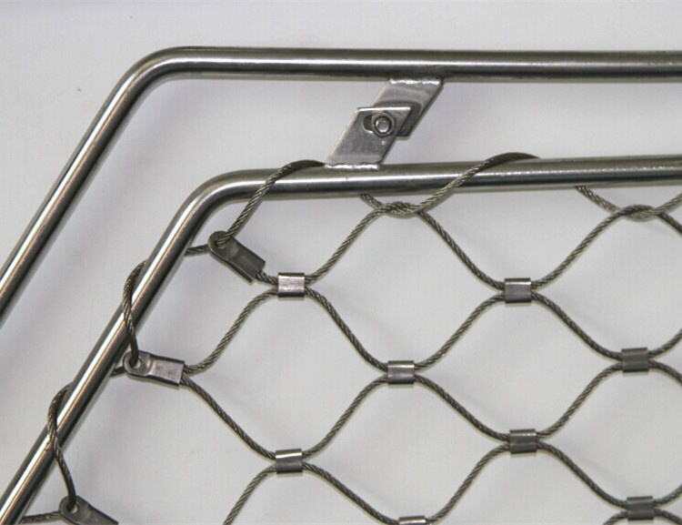 decorative metal stair railings/stainless steel staircase mesh