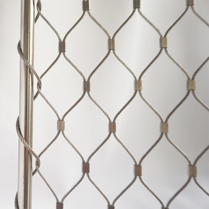 stainless steel wire rope woven mesh 1