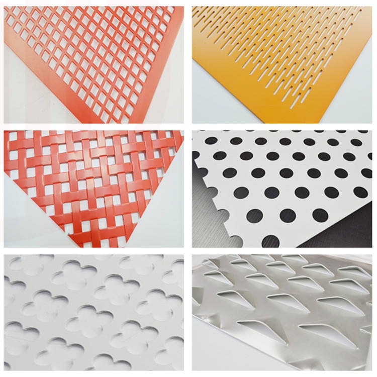 Customized hole stainless steel perforated metal mesh sheet