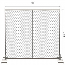 Temporary Construction Fence