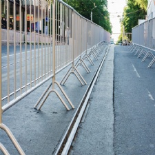 stainless steel crowd control barriers