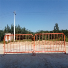 Used crowd control barriers