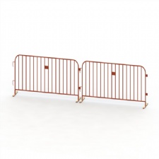 Crowd control safety barriers