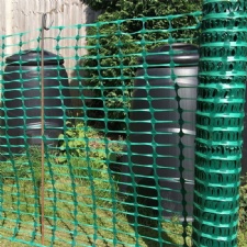 plastic temporary fence