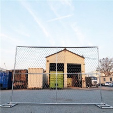 temporary chain link fence rental