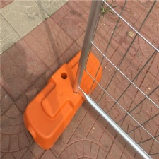 temporary metal fence