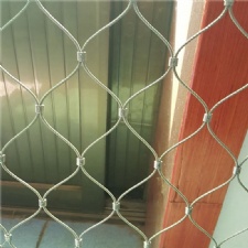 Stainless steel ferrule wire rope mesh