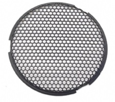 Perforated metal speaker grilles