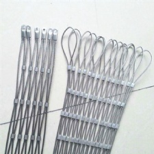 Stainless steel woven wire rope mesh