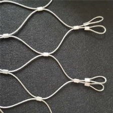 Stainless steel cable net bridges highways sports facilities.