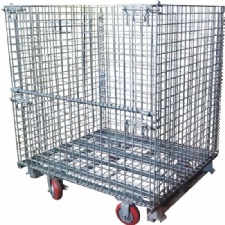 collapsible storage cage