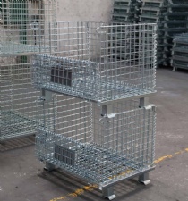 Wire Mesh Containers for Material Handling | Product Specs