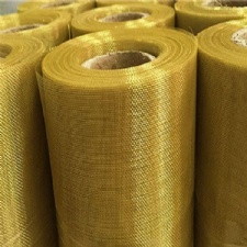 Brass Wire Mesh for Filtration, Sieving, and Decoration