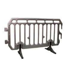 plastic crowd control barriers
